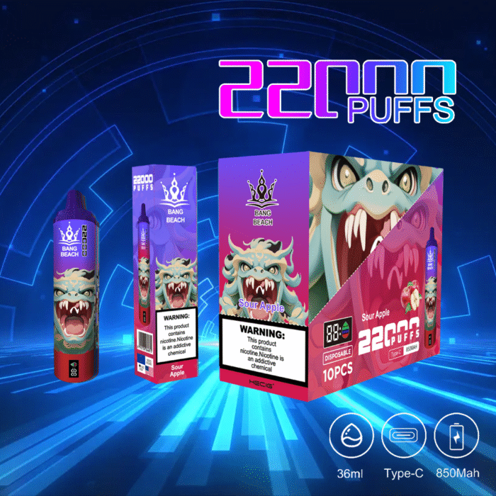 Bang Beach 22000 22K Puffs 36ml Einweg-E-Zigarette Original – Bild 12