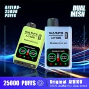 WASPE 25000 25K Puffs Dual Mesh 25ml Einweg-E-Zigarette Original