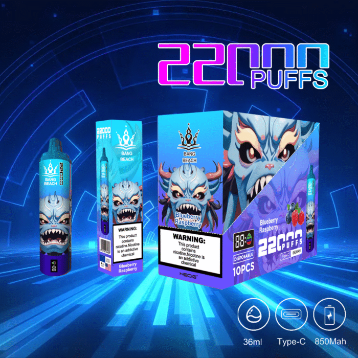 Bang Beach 22000 22K Puffs 36ml Einweg-E-Zigarette Original – Bild 10