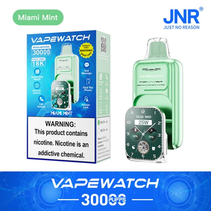 JNR VapeWatch 30000 Puffs 19ml Einweg-E-Zigaretten Removable Smart Original – Bild 6