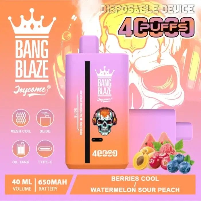 Bang Blaze 40000 40K Puffs Dual Flavors 40ml Einweg-E-Zigarette Original – Bild 11