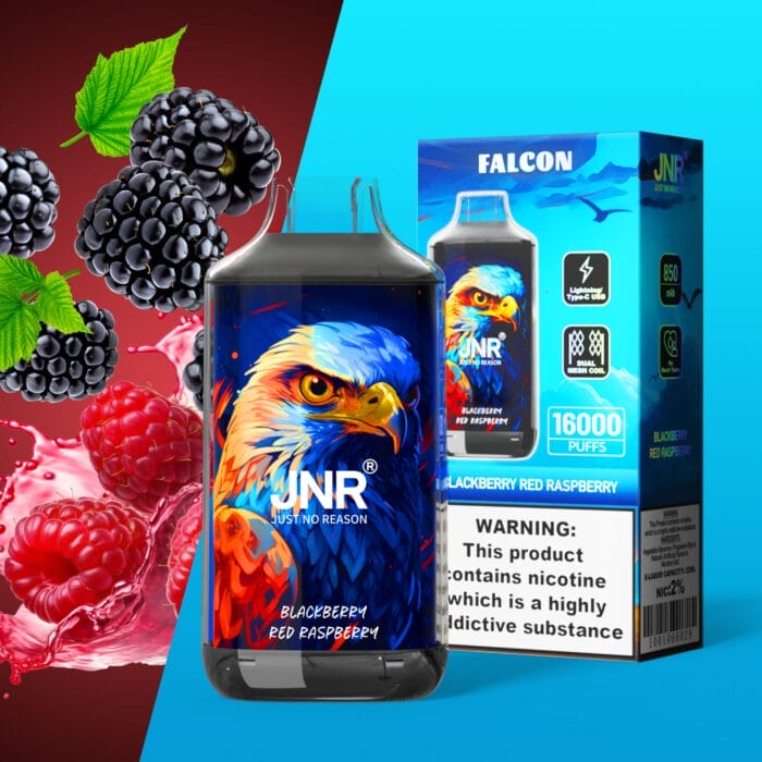 JNR FALCON 16000 Puffs 22ml Einweg-E-Zigaretten Dual Charging Ports Original – Bild 10