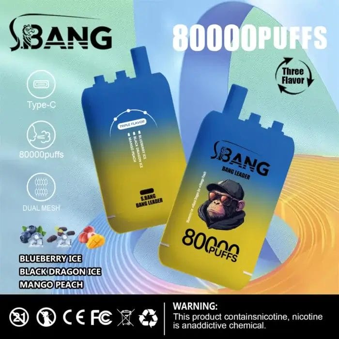 Bang Leader 80000 80k Puffs 78ml Einweg-E-Zigarette Original – Bild 12