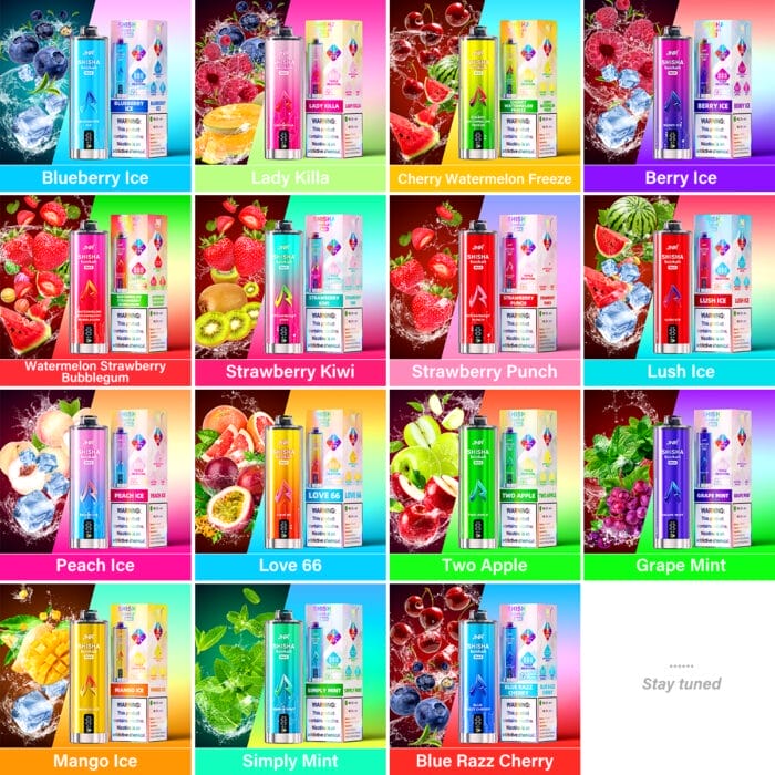 JNR SHISHA Hookah MAX 22000 Puffs 20ml Einweg-E-Zigaretten DTL Original – Bild 2