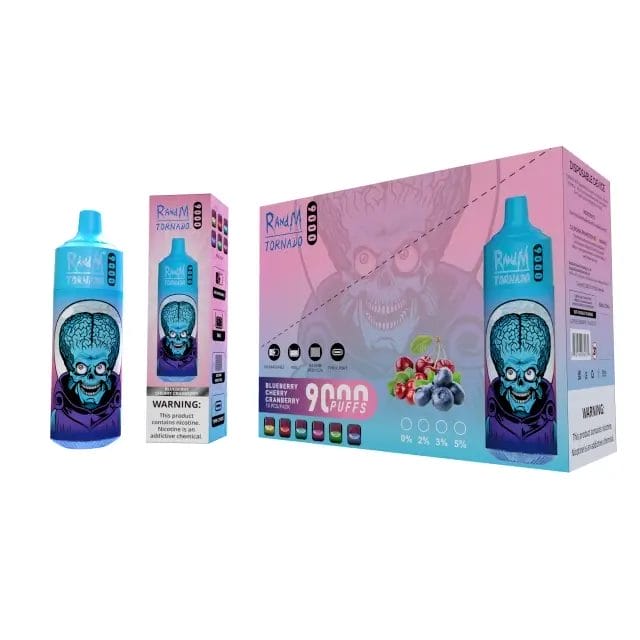 RandM Tornado 9000 9K Puffs 18ml R and M Einweg-E-Zigarette Original – Bild 6