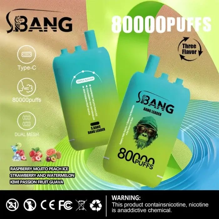 Bang Leader 80000 80k Puffs 78ml Einweg-E-Zigarette Original – Bild 7