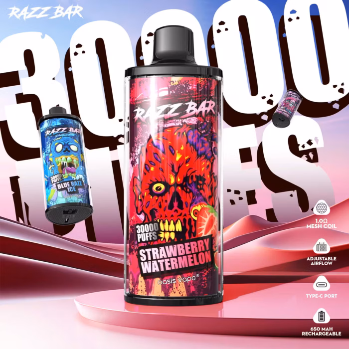 Razz Bar 30000 Puffs Säädettävä ilmavirta