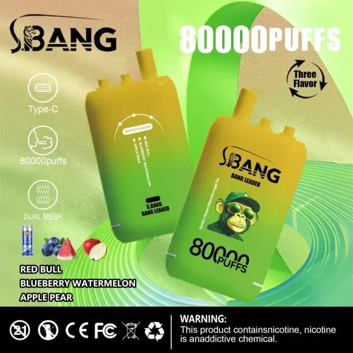 Bang Leader 80000 80k Puffs 78ml Einweg-E-Zigarette Original – Bild 6