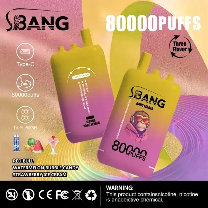 Bang Leader 80000 80k Puffs 78ml Einweg-E-Zigarette Original – Bild 5