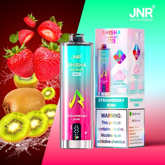 JNR SHISHA Hookah MAX 22000 Puffs 20ml Einweg-E-Zigaretten DTL Original – Bild 12