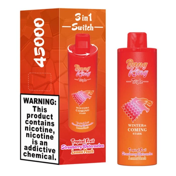 Bang King Triple 45000 45K Puffs 3 in 1 Flavors Einweg-E-Zigarette Original – Bild 4