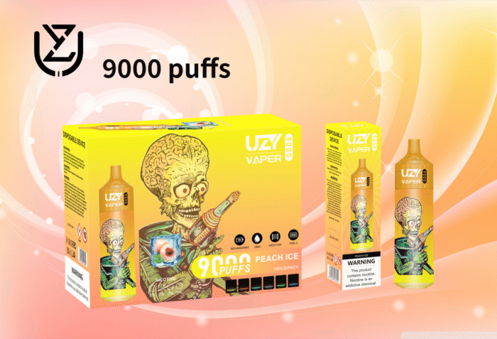 UZY Vaper 9000 9K Puffs 18ml Einweg-E-Zigaretten Original – Bild 5