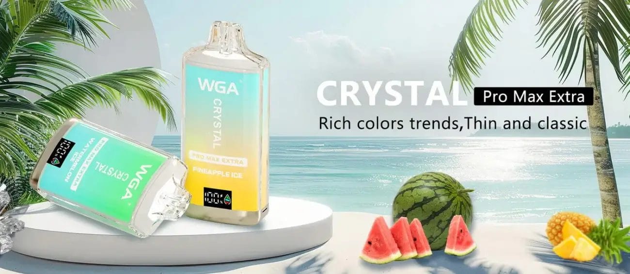 WGA Crystal Pro Max Extra 15000 Puffs Wga crystal pro max extra 15000 puffs
