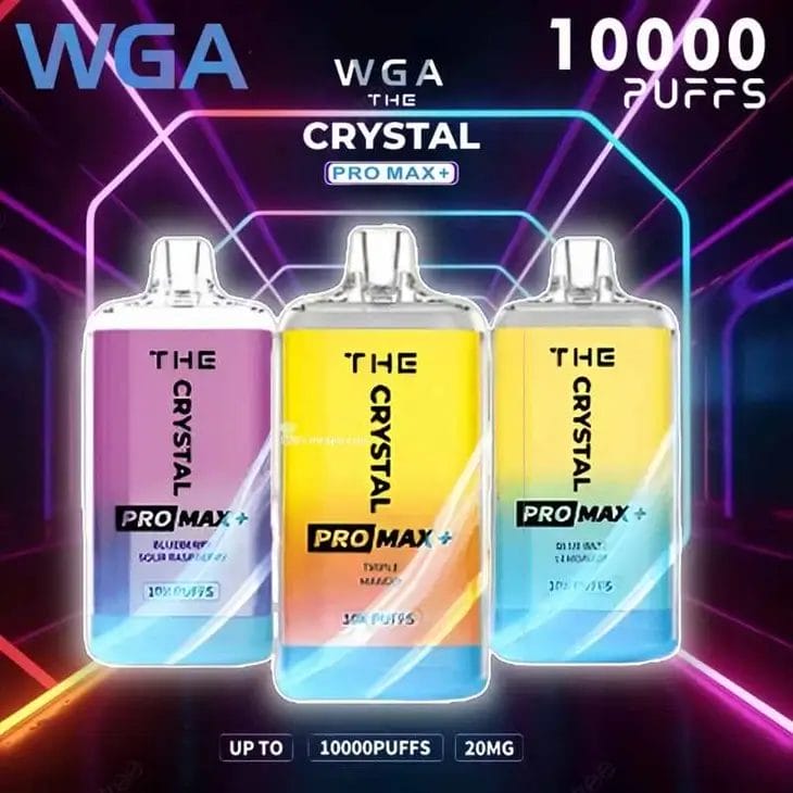 WGA Crystal Pro Max Plus 10000 Puffs Wga crystal pro max plus 10000 puffs