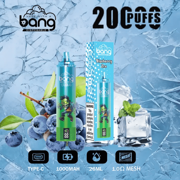 BANG BLAZE Tornado 20000 20K Puffs Einweg-E-Zigarette Original - Immagine 5