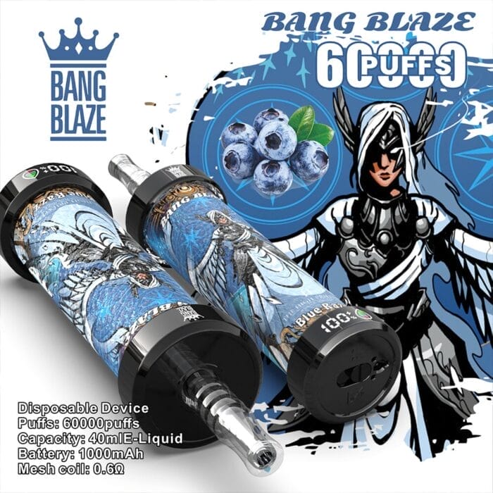 Bang Blaze 60000 60K Puffs DTL 60ml Einweg-E-Zigarette Original - Immagine 1