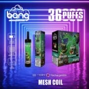Bang 36000 36k Puffs 40ml Einweg-E-Zigarette Pen Original - kuva 3