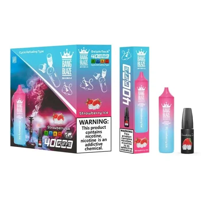 Bang Blaze Shisha 40000 40K Puffs Refillable Oil 40ml Einweg-E-Zigarette Original – Bild 4