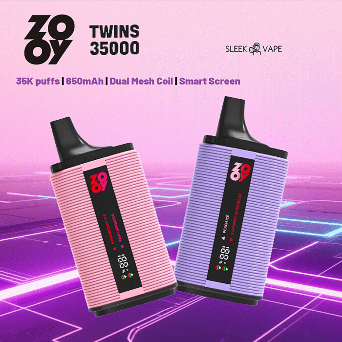 ZOOY TWINS 35000 35K Puffs 30ml Doppelgeschmack Einweg-E-Zigarette – Bild 1