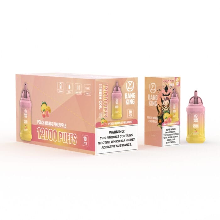 UZY Bang King 12000 12K Puffs 23ml Einweg-E-Zigaretten Original – Bild 4