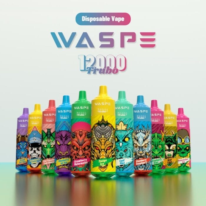 WASPE 12000 12K Puffs 20ml Einweg-E-Zigarette Original – Bild 1